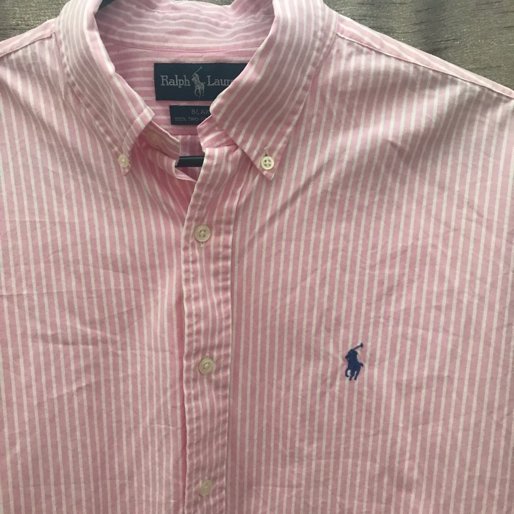 Ralph Lauren Polo striped button up shirt